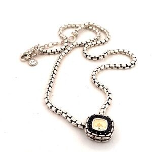 Hai by John Hardy 14K yellow gold and Sterlingg silver necklace